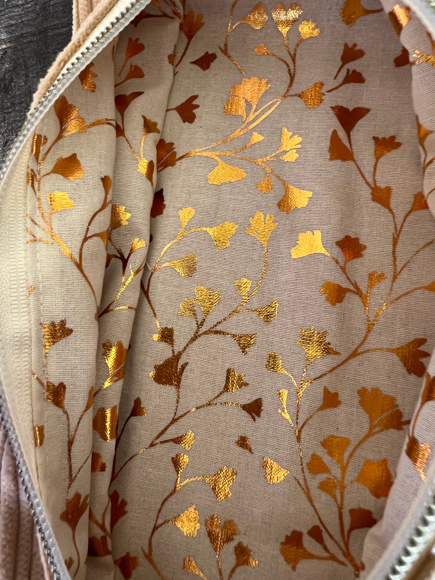 Corduroy Cosmetic Bag